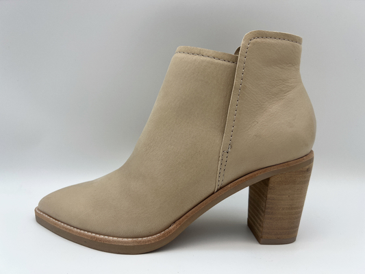 Van de het Leerkleding van volledige Omslag Beige Vrouwen de Schoenen Comfortabele TPR Outsole met Pusable-Latex