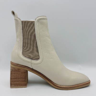 Van de het Leerkleding van waterdichte Vrouwen de Laarzen #6 - #11-Enkel Vierkant Toe Boots