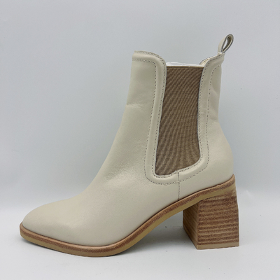Van de het Leerkleding van waterdichte Vrouwen de Laarzen #6 - #11-Enkel Vierkant Toe Boots