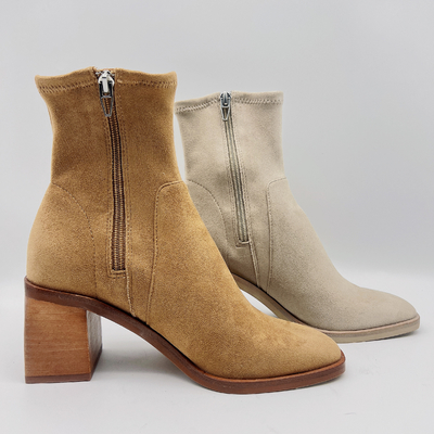 De Kledingslaarzen van comfortabele Vrouwen/Bureau Tan Suede Ankle Boots Womens