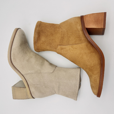 De Kledingslaarzen van comfortabele Vrouwen/Bureau Tan Suede Ankle Boots Womens