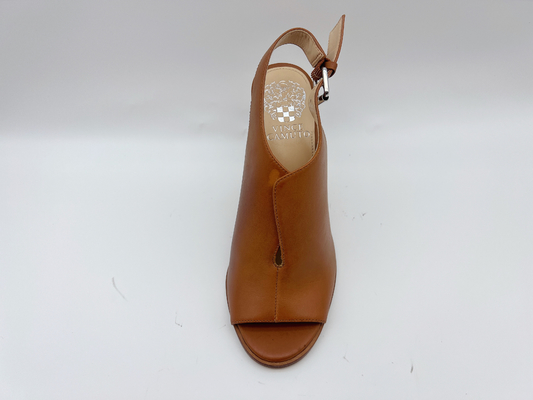 Tan High Heel Open Toe Sandals #6 - van Echte SGS van Sandals het Leervrouwen van #11
