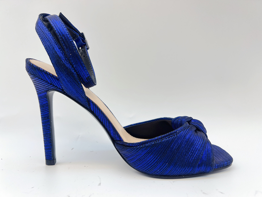 De geweven Hogere Stiletto Open Toe Heel Sandals van Sandals van het Dames Zachte Leer Elegante Purpere