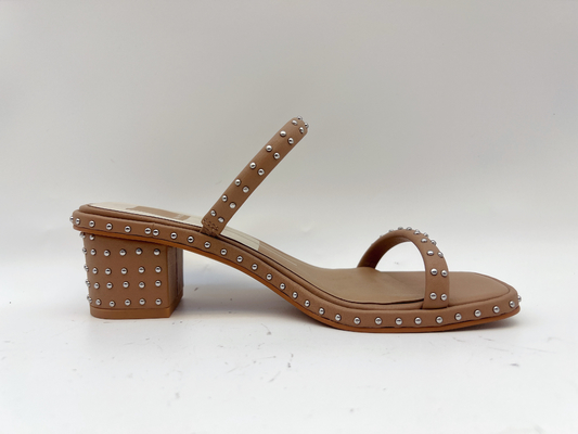 Zacht Open Toe Soft Slippers Cow Leather Tan Womens Open Toe Flats