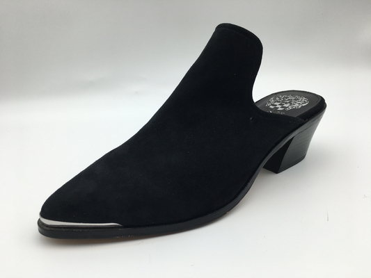 Tan van het Leerschoenen van douanevrouwen Vlakke/Grijs/Zwart Laag Hiel Gesloten Toe Shoes