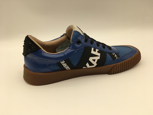 De Vrije tijdsschoenen Één Eenheid TPR Outsole van de Vrouwen van de marine niet Misstap met Pusable-Latex