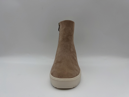Hoge Hoogste Tan Leather Hiking Shoes Lightweight met Metaalritssluiting