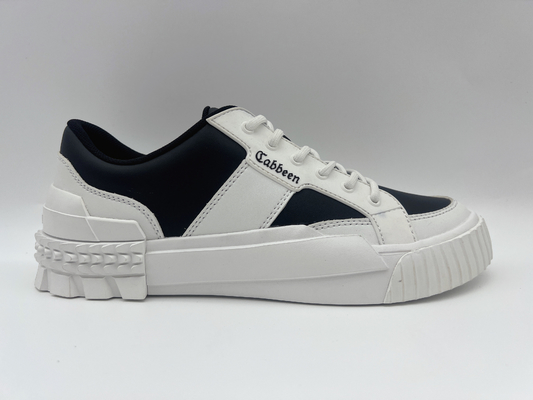 De witte en Zwarte Dames van Leer Wandelende Schoenen met Slijtvaste Rubber Enige ROHS