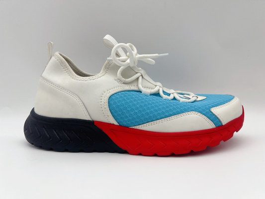 Van de Vrije tijdsschoenen van rode Blauwe Vrouwen Pu van Nappa Zachte met Één Eenheid Rubberoutsole