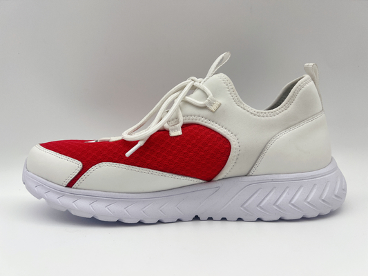 Van de Vrije tijdsschoenen van rode Blauwe Vrouwen Pu van Nappa Zachte met Één Eenheid Rubberoutsole