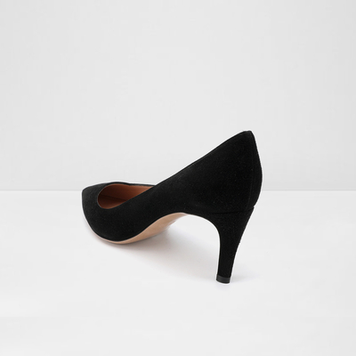 Dun Hielen Gericht Toe Leather Shoes, de Misstap van 3 Duimzwarten op Kledingsschoenen