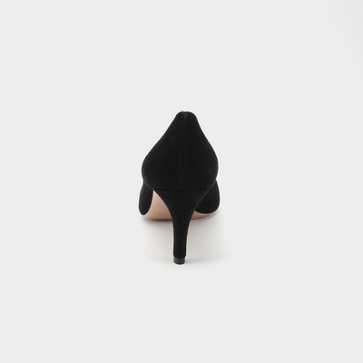 Dun Hielen Gericht Toe Leather Shoes, de Misstap van 3 Duimzwarten op Kledingsschoenen