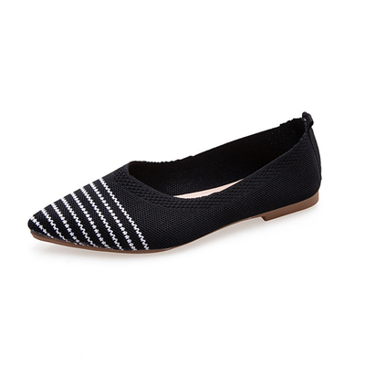 De gebreide Gerichte vlak Gebaseerde dagelijks Leeglopers van Alle Gelijkevrouwen Dameshoes women flats Schoenen
