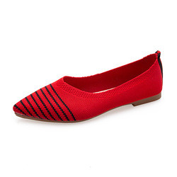 De gebreide Gerichte vlak Gebaseerde dagelijks Leeglopers van Alle Gelijkevrouwen Dameshoes women flats Schoenen