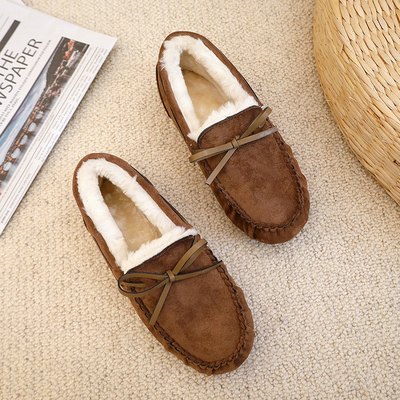 Autumn And Winter Pregnant Plus-Grootteschoenen, Dikke Pluche Warme Katoenen Zachte Bodemschoenen