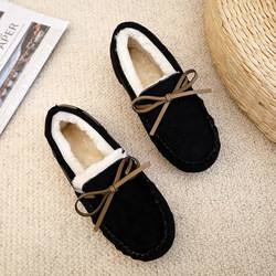 Autumn And Winter Pregnant Plus-Grootteschoenen, Dikke Pluche Warme Katoenen Zachte Bodemschoenen