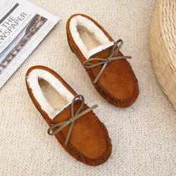Autumn And Winter Pregnant Plus-Grootteschoenen, Dikke Pluche Warme Katoenen Zachte Bodemschoenen