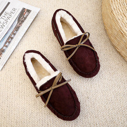 Autumn And Winter Pregnant Plus-Grootteschoenen, Dikke Pluche Warme Katoenen Zachte Bodemschoenen