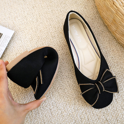 Zachte Soled breide Toevallige het Lopen Schoenen, Lichtgewicht Comfortabele Vlakke Sandals