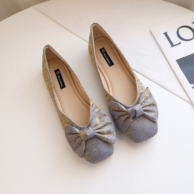 De witte Rubbereva fabric foam ballerina flats-Schoenen Sofit troosten altijd voor Vrouwen