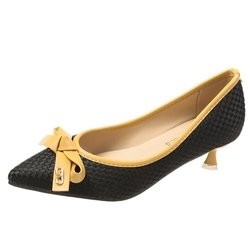 Gerichte Hoofd het Lapwerkkleur van Dameshallow mouth business Elegante hoog Gehielde Schoenen