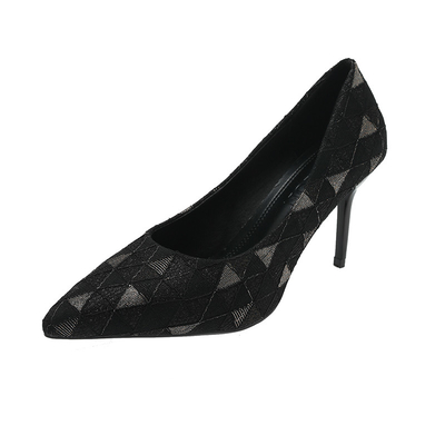 Van de Zomer Lichte Single Ladies van de kantdruk van de de Hielschoen Hoge Ondiepe de Mondstiletto