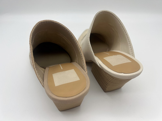 OEM Gericht Toe Shoes Tan van Vrouwen/van Witte Toevallige Schoenen met TPR Outsole